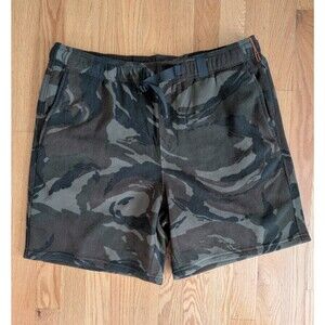 NEW Roark Men's XL Campover Comfort Fleece Shorts Camo Green Hunting $89 RS312